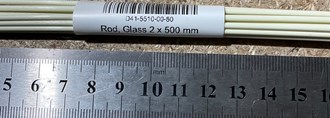 Rod, Glass 1 x 500 mm